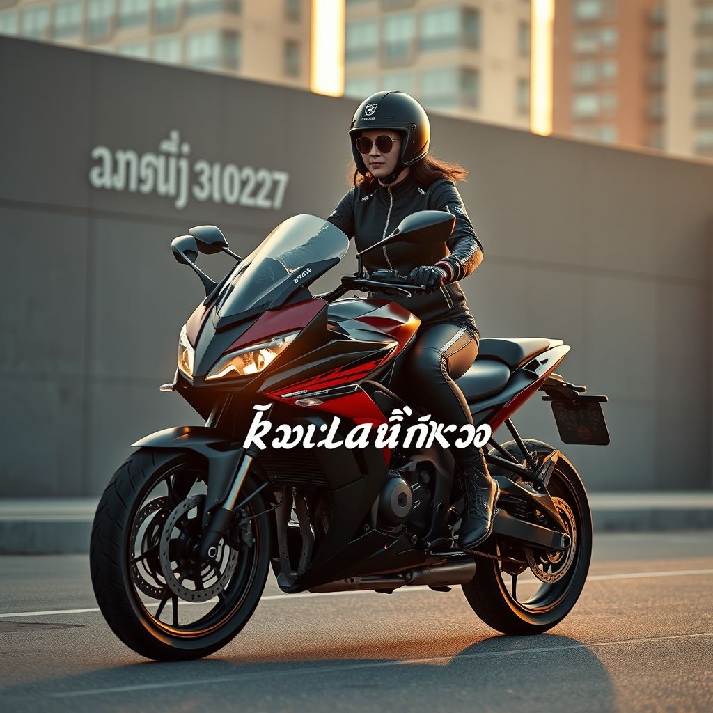 เทคนิคการขับ CBR650R สำหรับผู้หญิง